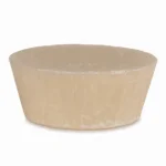 Pureday En 3D digital model af en Skoon shampoo bar - Sensitive Moisture & Care på en hvid baggrund. Skålen har et bredt, lavvandet design, der er velegnet til forskellige formål, herunder naturlig velvære.