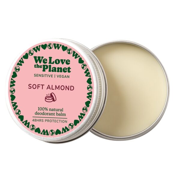 Økologisk deodorant Creme - Sweet Almond Sensitive