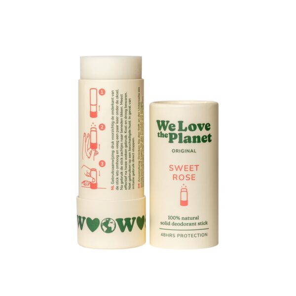 Økologisk deodorant stift - Sweet Rose