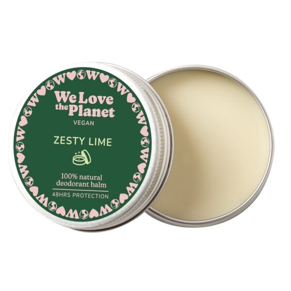 Økologisk deodorant balm - Zesty Lime - Vegansk